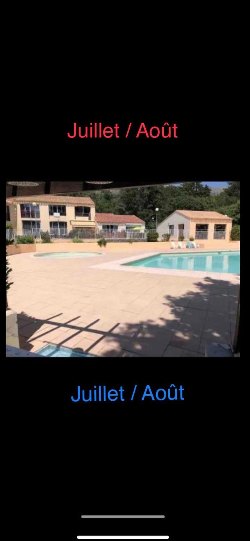 Maisonnette Dans Belle Residence Saint-Vallier-de-Thiey Exteriér fotografie